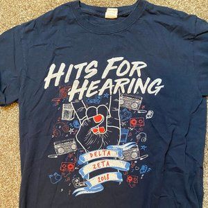 Delta Zeta Hits For Hearing T-Shirt